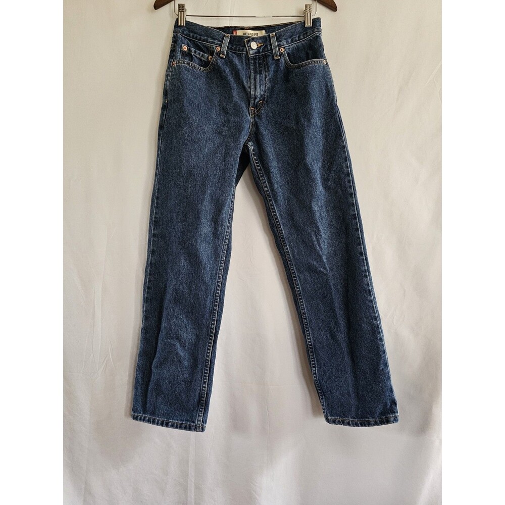 Levi Strauss & Co Jeans Men's Blue Denim Zipper Fly Size 32 x 34